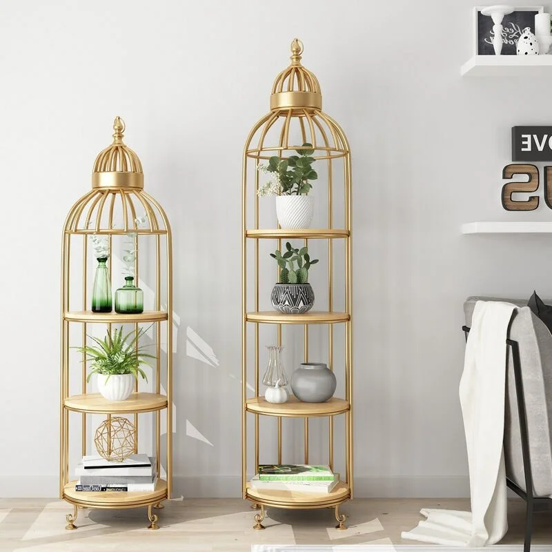 Art Craft Door - Винтажная железная полка для птичьей клетки,