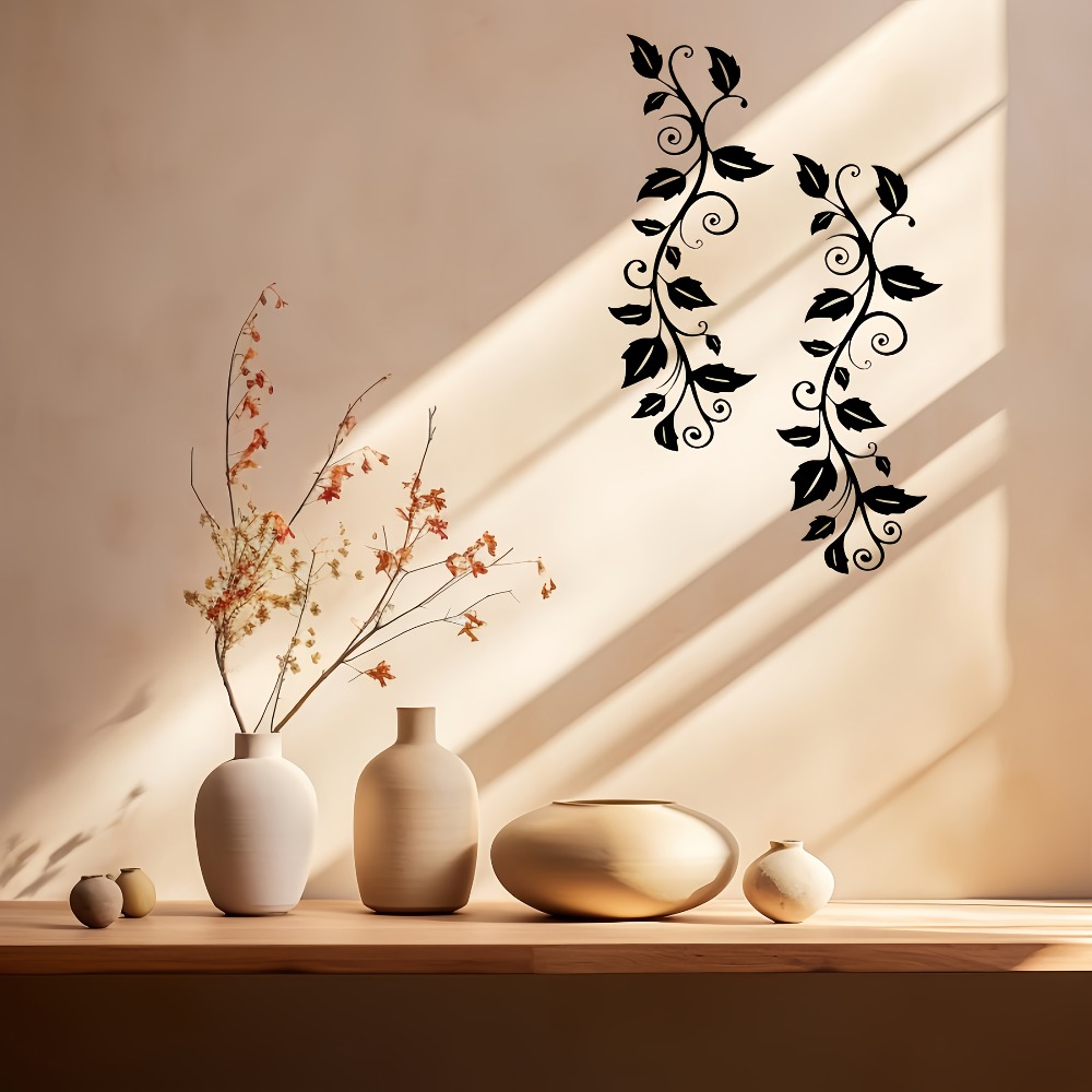 Art Craft Leaves - Металлическая настенная скульптура CIFBUY в стиле