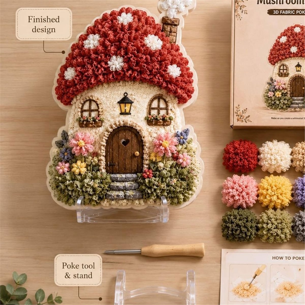 Art Craft Village - Набор для творчества «Веселая деревня» из