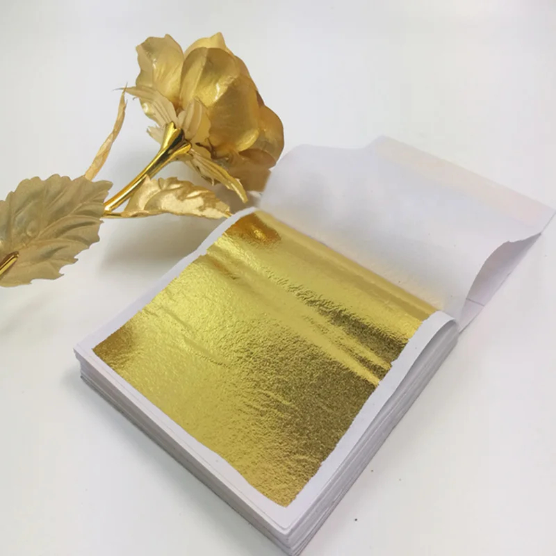 100 шт. имитационных золотых,  – обзор и цена Art Craft Leaves