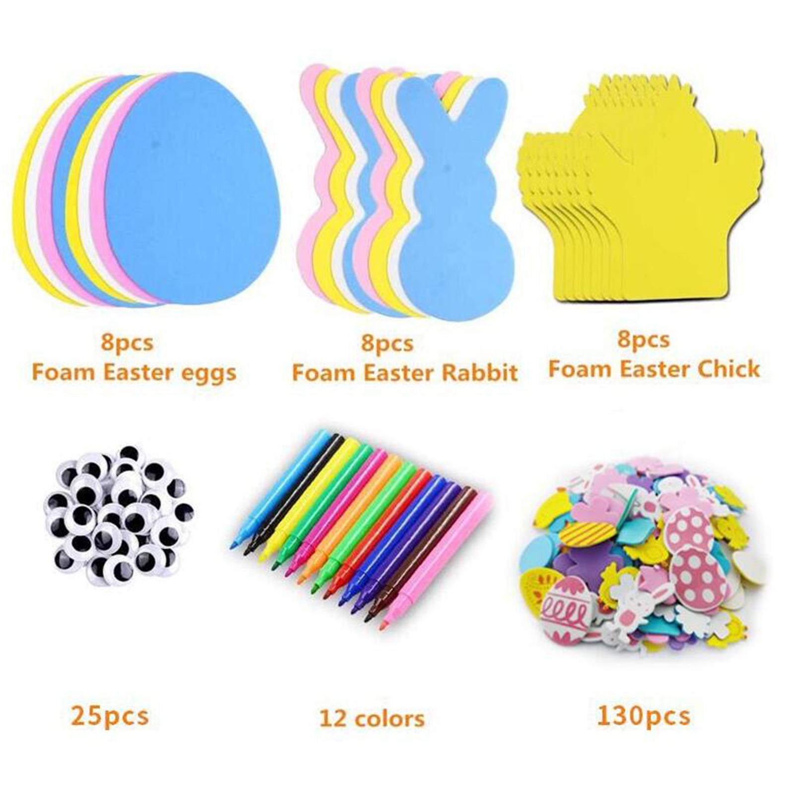 Набор пасхальных наклеек из пе – обзор и цена Art Craft Easter