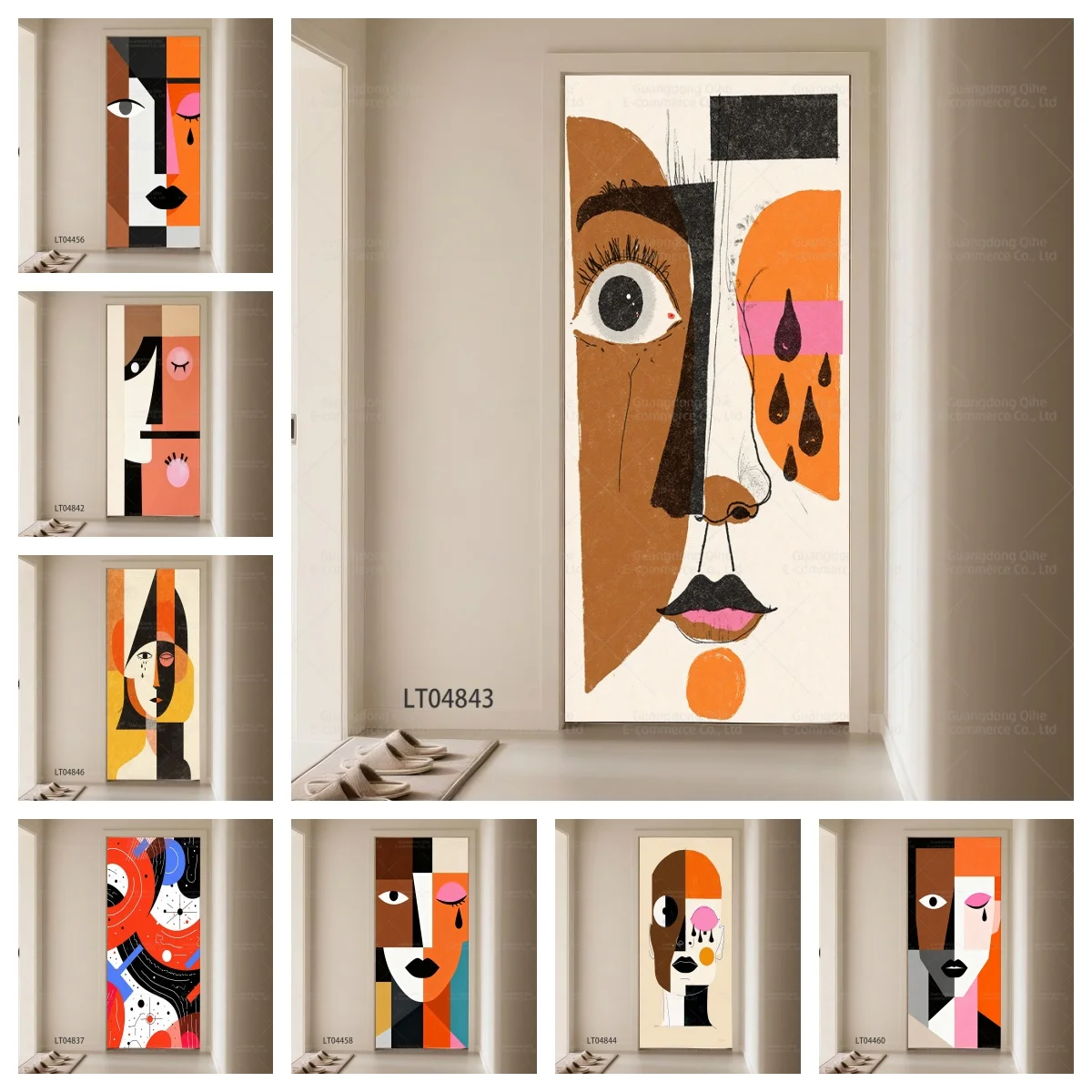 Абстрактный геометрический диз – обзор и цена Art Craft Door