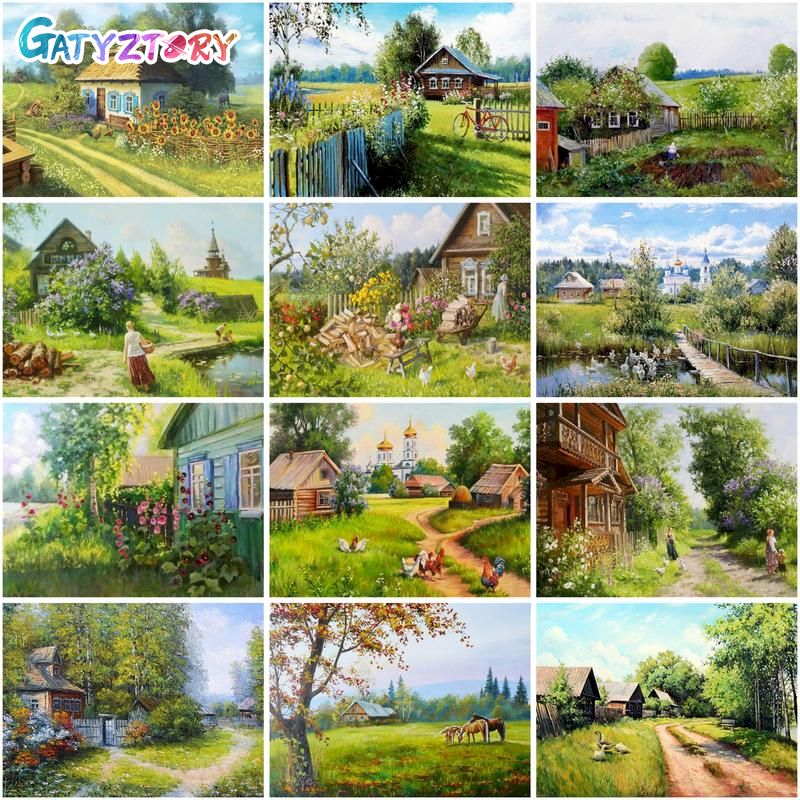 GATYZTORY Рисование по номерам – обзор и цена Art Craft Village