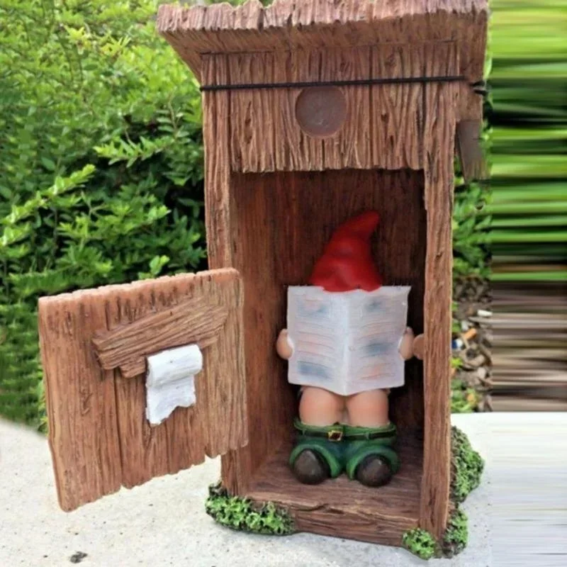Читающая книга Статуя гнома Ск – обзор и цена Art Craft Door