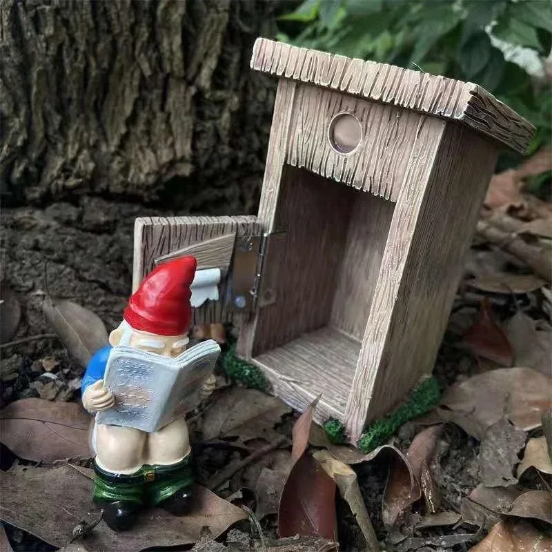 Читающая книга Статуя гнома Ск – обзор и цена Art Craft Door