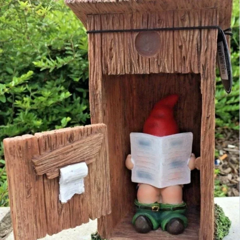 Читающая книга Статуя гнома Ск – обзор и цена Art Craft Door