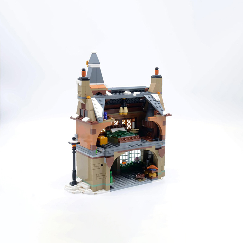 691 деталь MOC Зимняя деревня: – обзор и цена Art Craft Village