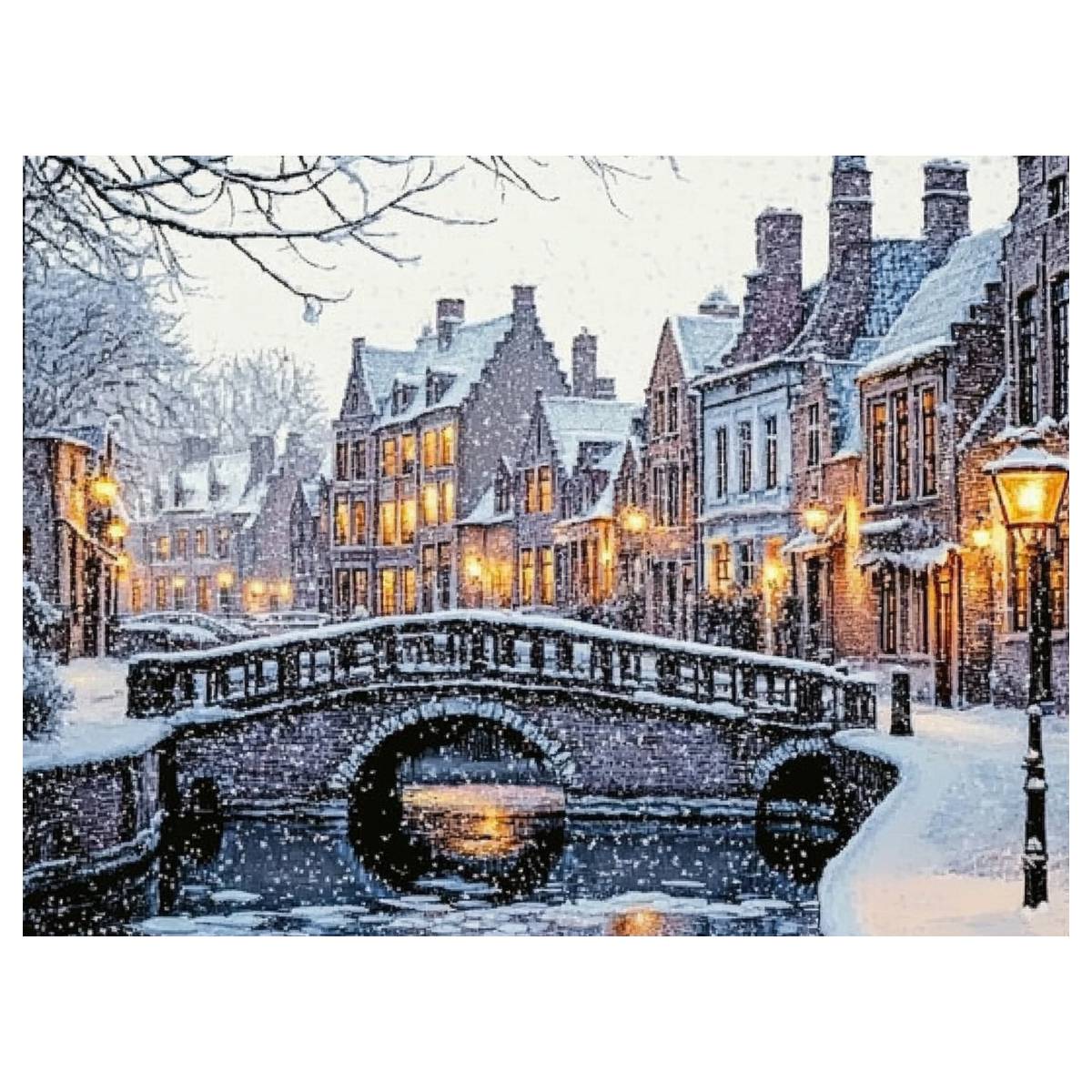 Зимний набор для вышивки крест – обзор и цена Art Craft Winter