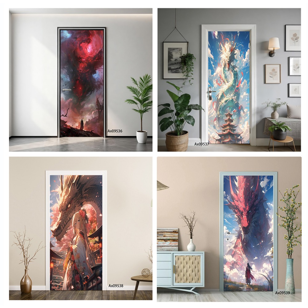 Декоративная наклейка на дверь – обзор и цена Art Craft Door