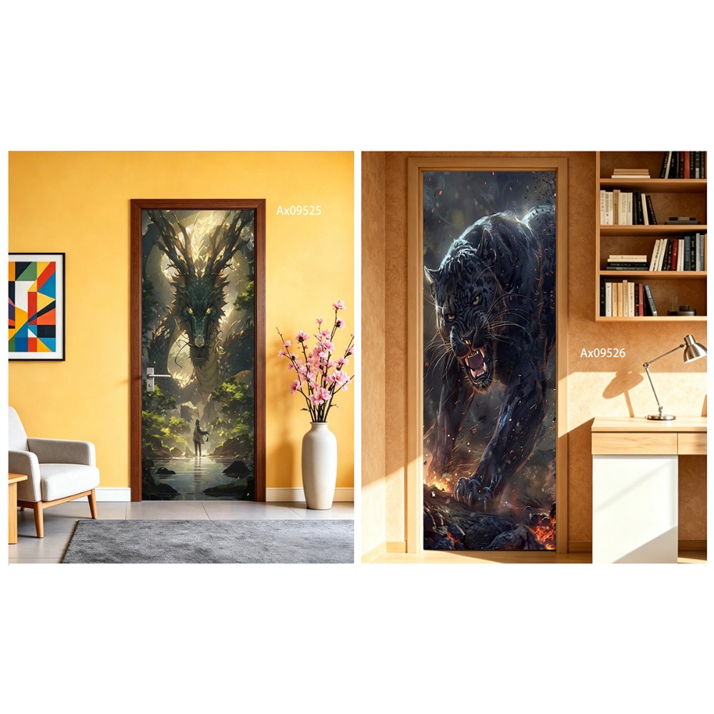 Декоративная наклейка на дверь – обзор и цена Art Craft Door
