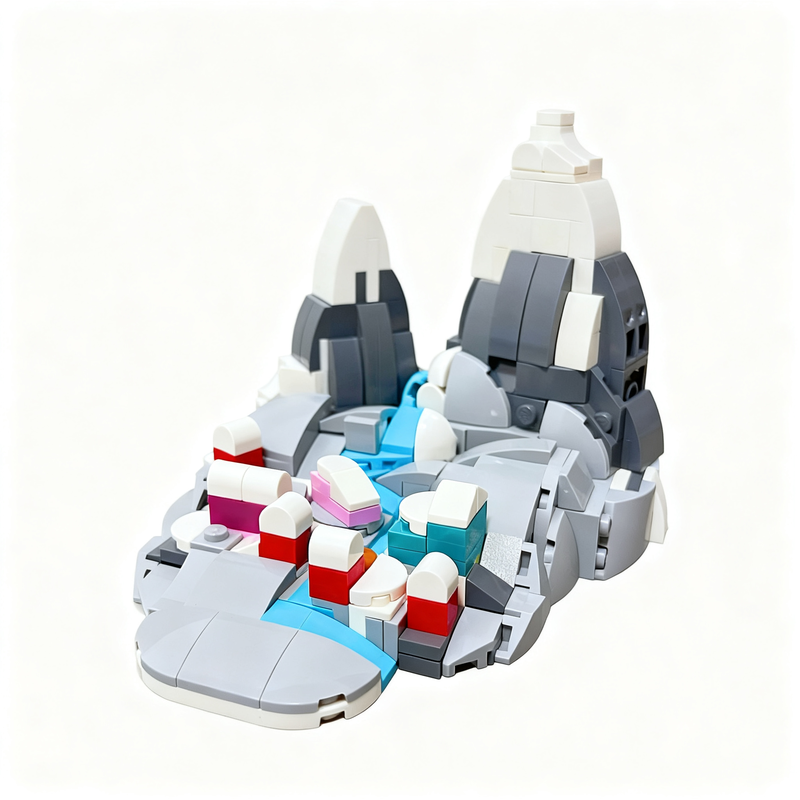 304 детали MOC, микро-масштабн – обзор и цена Art Craft Village