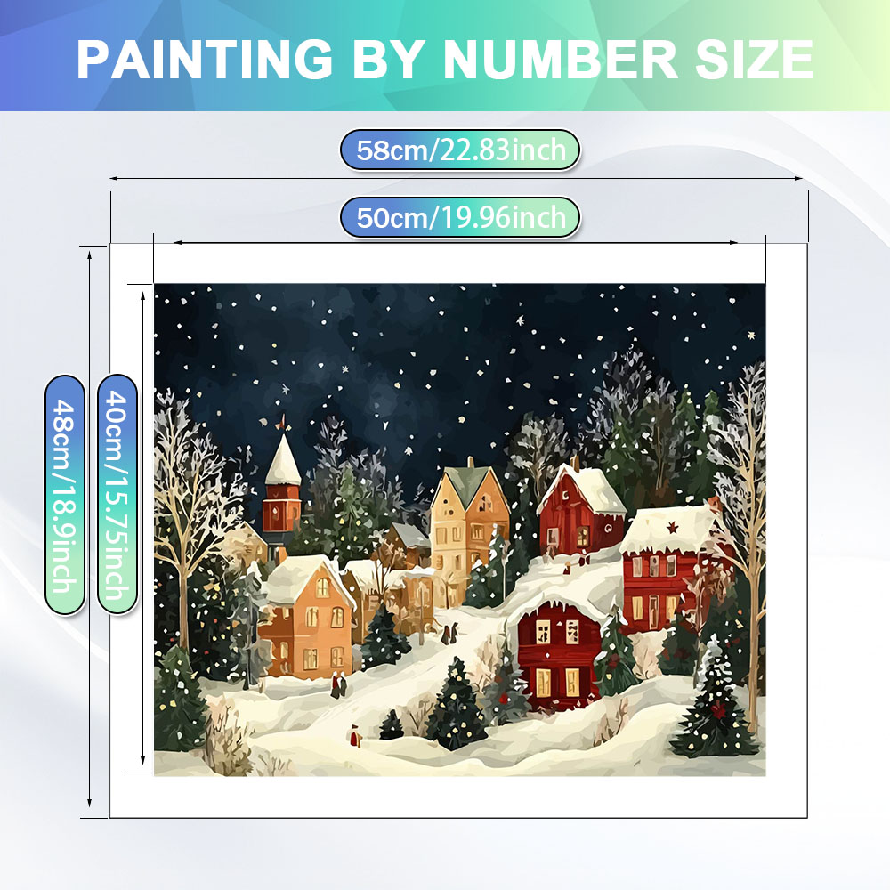 Набор для рисования по номерам – обзор и цена Art Craft Winter