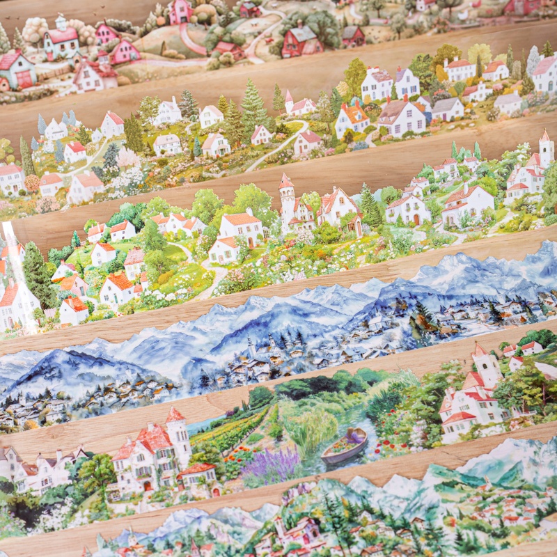 Набор из 6 рулонов, 6 см × 200 – обзор и цена Art Craft Village