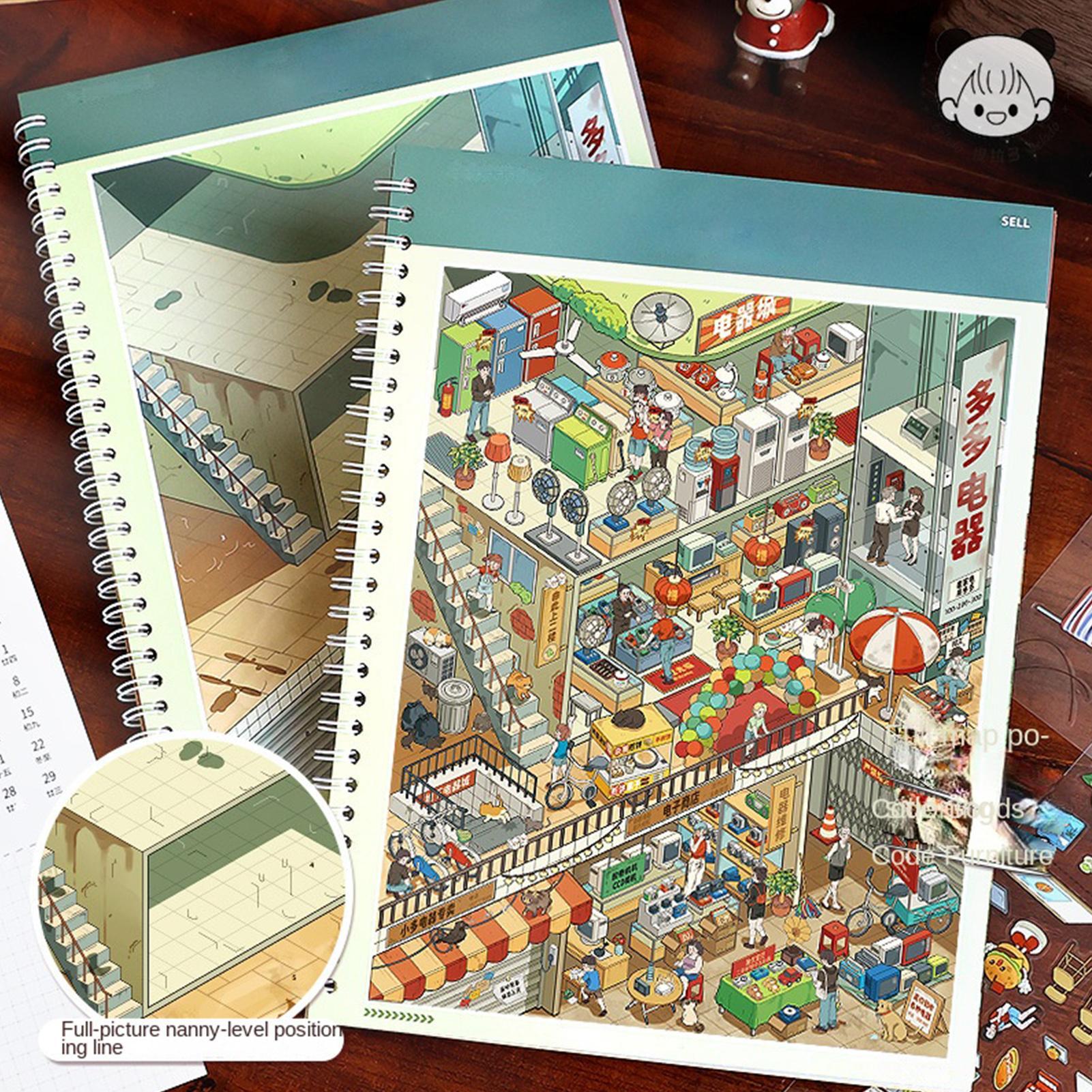 Книга наклеек с 3D-эффектами:  – обзор и цена Art Craft Restaurant