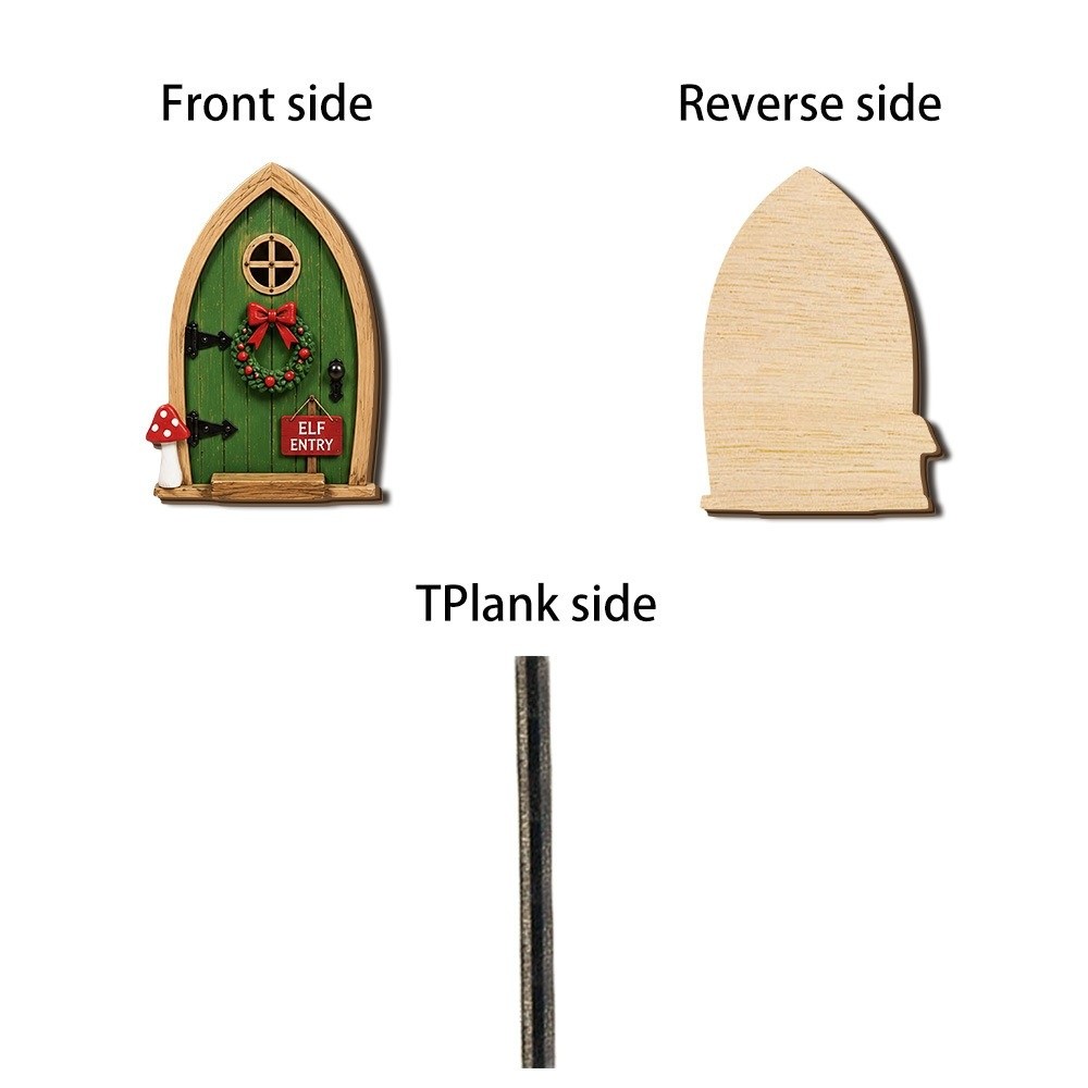 Деревянные рождественские двер – обзор и цена Art Craft Door